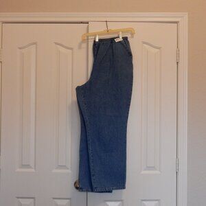 Jeans-Chic Woman Plus Petite Denim Jeans, Size 20W, Elastic Waist, 2 Pockets (9)